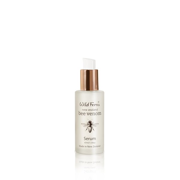 Wild Ferns New Zealand Bee Venom Serum with Manuka Honey 80+, 96% Natural, 47 milliliters