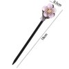 3PCS Chinese Japanese Style Hair Sticks Wooden Hair Chopsticks Handmade Carved Hair Pins Chinese Hair Chopsticks for Women