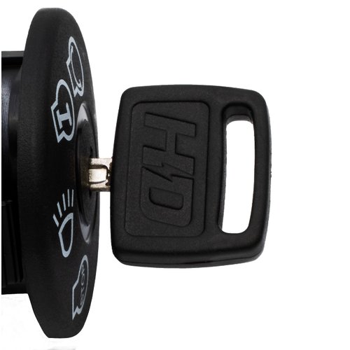 HD Switch GY20074 AM133597 Starter Ignition Key Switch fits John Deere Scotts Sabre Lawn Mower Garden Tractor - Includes 2 Key & Free Keychain