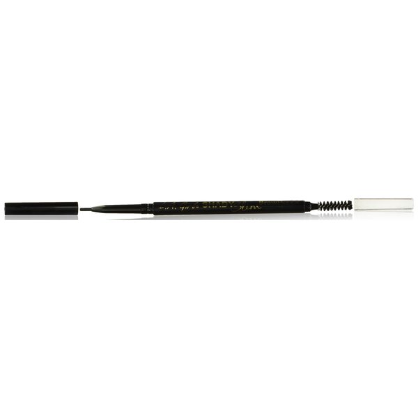 L.A. Girl Shady Slim Brow Pencil, Black, 0.003 oz. (Pack of 3)
