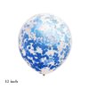 Chaungfu Balloons, 11 pcs Foil Balloons 7 Year Old for 7st Birthday Party Supplies Decoration， Confetti Balloon Kids Party Balloons Party Supplies 7 Years Old Birthday Balloon for Kids (7th, Blue)