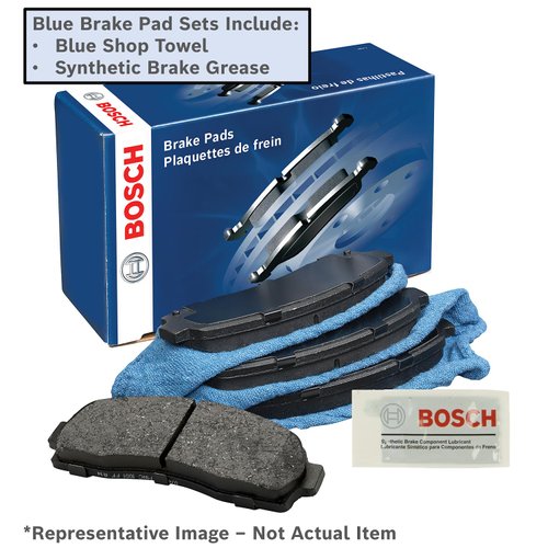 BOSCH BE905 Blue Ceramic Disc Brake Pad Set - Compatible With Select Infiniti EX, FX, G, JX, M, Q, QX; Nissan Altima, Juke, Leaf, Maxima, Murano, Pathfinder, Quest, Rogue, Sentra, Z + More; REAR