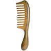 Moreinday Hair Comb Wooden Comb Anti-static Wood Comb Green Sandalwood Comb Wide Tooth Comb for Women Men