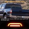 KEEGTBOX High Mount Stop Lights LED Third Brake Light Assemblies Compatible with Toyota Tacoma Truck 1995-2015 Rear LED Brake Lamp Bar Taillight