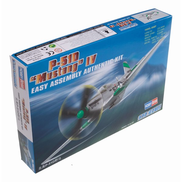 Hobby Boss P-51D Mustang IV Airplane Model Building Kit