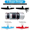 2 Pieces Windshield Trim Windshield Rubber Stripping Car Weather Stripping Car Weather Stripping T Shape Sealing Strip for Car Front Rear Windshield(22 Feet)