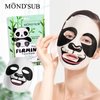 Animal Spa Mask, Character Masks Sheet- Penguin, Panda, Tiger, Cat -Nourishing & Moisturizing Effects For All Skin Types- Birthday Party Gift for her, Girls Night, Spa Night, Beauty Gift (4pack)