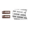 Hurraw! Hazelnut Tinted Lip Balm, 2 Pack: (Sheer Brown Tint) Organic, Certified Vegan, Cruelty and Gluten Free. Non-GMO, 100% Natural Ingredients. Bee, Shea, Soy and Palm Free. Made in USA