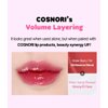 COSNORI Water-full Lip Plumper - Lip volumizing effect, Plump & moist texture, Hydrated lips, Vegan (Strong 01 Clear)