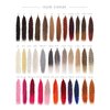 MAYSA Ocean Wave Crochet Hair, 22inch 6Packs Soft Synthetic Wave Crochet Hair, Curly Braiding Crochet Hair Extensions #1B Natural Black
