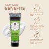 Dionis - Goat Milk Skincare Scented Hand Cream (1 oz) - Set of 4 - Made in the USA - Cruelty-free and Paraben-free (Verbena & Cream)