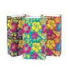 Fun Express Luau Party Supplies Hibiscus Paper Bags (12 Piece)