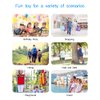 Walkie Talkies for Kids Toys for Boys Girls 4-6, 3 Miles Range Walkie Talkie to Camping, Outdoor 4 Year Old Girl Birthday Gifts for 3 4 5 6 7 Year Old Boy Girl Gifts Age 6-8 (Blue-Green)