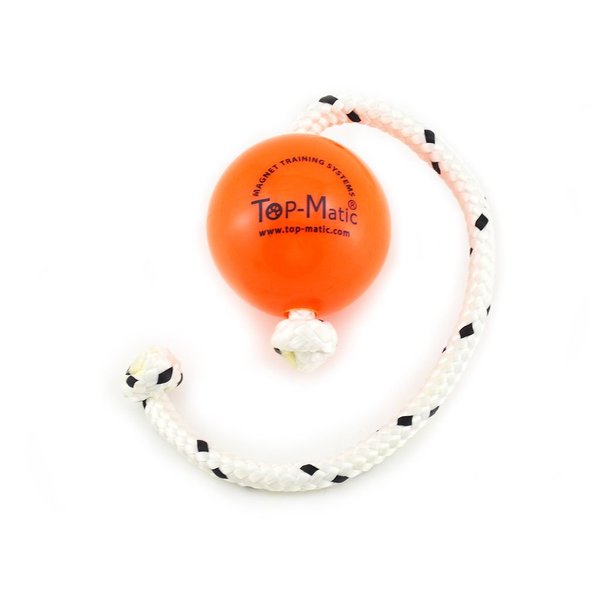 Top-Matic Regular Orange Fun-Ball with Rope