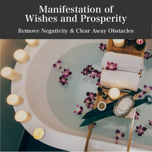 Good Fortune Herbal Bath Salts 8 oz | Art of the Root | Therapeutic Relaxing Soaking, Handmade with Herbs & Essential Oils | Spirituality, Wiccan, Pagan, & Magick | Blessing, Luck & Prosperity Rituals