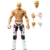 Mattel WWE Elite Action Figure & Accessories, 6-inch Collectible Cody Rhodes with 25 Articulation Points, Life-Like Look & Swappable Hands