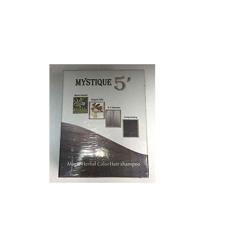 Mystique 5 Magic hair shampoo (Dark Brown)