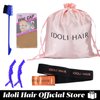 Idoli Straight Lace Front Wigs Human Hair, 13x4 HD Lace Frontal Wigs Human Hair, 180 Density Brazilian Virgin Lace Front Wig, Lace Front Wigs Human Hair For Black Women Natural Color (22 Inch)