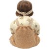 AISITE 18-22 inch Doll Clothes and Accessories - 4 Piece Cute Bear Rompers Tops Headband and Socks Set, Dolls NOT Included