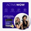 Active Wow Activated Coconut Powder – Whitening Toothpaste Powder, Fluoride-Free, Sulfate & Paraben-Free, Vanilla Flavor