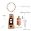 10 Pack 20 LED Wine Bottle Cork Lights Mini Fairy String Lights Copper Wire, Battery Operated Starry Lights for DIY, Festival, Wedding, Party, Indoor, Outdoor Decoration (Cool White)