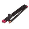 3 Pcs x Italia Deluxe 1058 Pink Blossom Ultra Fine Lip liner Pencil Lipliner Set + Free Zipper Bag