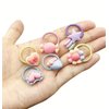 Generic Beauty Queen 20pcs(10pairs) Girl's Elastic Hair Ties Soft Rubber Bands Hair Bands Holders Pigtails Hair Accessories for Girls Infants Toddlers Kids Teens and Children(Style colors)