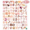 101 PCS Funny Rose Gold Temporary Tattoos Sticker Mandala Pink Rose Gold Birthday Party Decorations Favors Supplies Gifts Ideas Girls Boys Prizes Cute Tattoo School Reward Themed Carnival