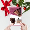 4 Pcs Magic Hair Bun Maker-Donut Bun Maker for Hair，Ballet Bun for Women and Kids(4 Brown)