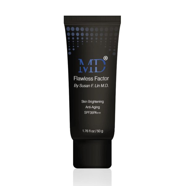 MD Flawless Factor BB Cream Skin Brightening, Glow & Anti-aging | Anti Wrinkle Cream, Tinted Moisturizer with Sun Protection | Rated SPF 35 | Suitable For All Skin Types - 1.76 Fl Oz