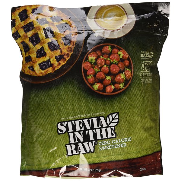Stevia in the Raw, Sugar Substitute, Zero Calories, 9.7oz Bag, 2 Pack