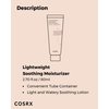 COSRX AC Collection Lightweight Soothing Moisturizer, 80ml / 2.70 fl.oz | Aloe Vera Leaves Extract 71.2% | Animal Testing Free, Paraben Free