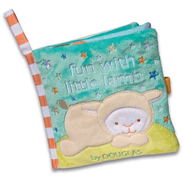 Douglas Baby Lamb Soft Plush Activity Book
