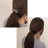 5 Pcs Fashion Women's Knotting Rubber Bands Reusable Hair Bands High Elasticity Seamless Hair Bands do Not Hurt Hair Suitable for Girls to Tie Their Hair in Daily Life(MS0