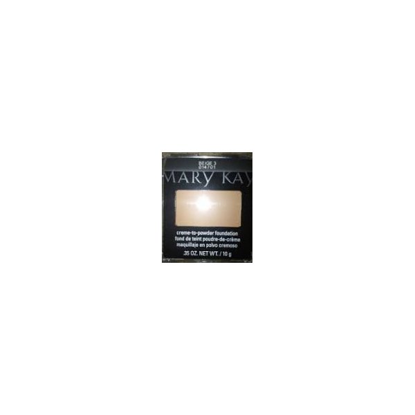 Mary Kay Creme to Powder Foundation Beige 3- Square Compact