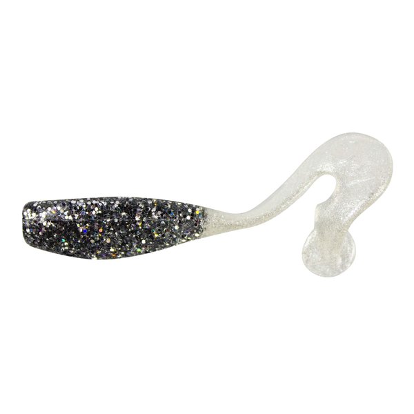 Bobby Garland Stroll'R Soft Plastic Crappie Fishing Lure, 2.5 Inches, Pack of 12, Shiny Hiney (BGSR259-12)