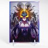 Volcanic Island 60ct（Overlord ）Holographic Flashing Top Loading Trading Card Sleeves Deck Protector for MTG/TCG/PTCG Art Anime Printing Card Sleeves Protectors 67x92mm (Holo_67x92_A27)