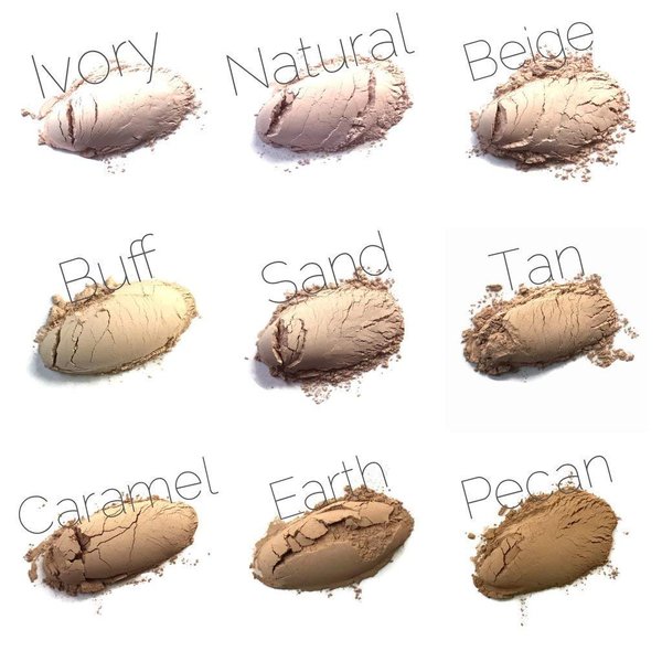 Ivory Shade Pale Cool Undertones Vegan Mineral Foundation