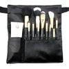 Hotrose 22 Pockets Professional Cosmetic Makeup Brush Bag with Artist Belt Strap for Women (Brush Not Included)