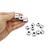 Left Right Center Dice Only 12 Dices Left Right Center Dice Game Prime Dice Only（ six Sided ，16mm Standard Size, Easy to Grip）