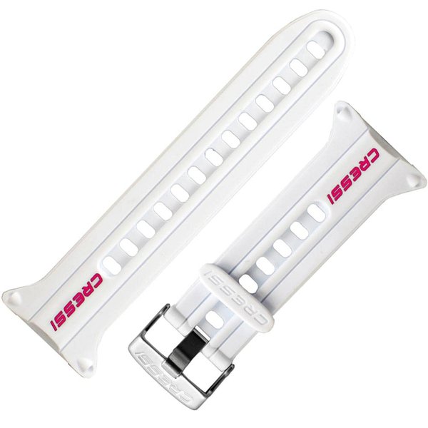 Cressi Watch Strap for Watch-Style Dive Computer, White/Pink