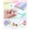 GAUENEEN 12PCS Rainbow Colored Pre-sharpened pencils HB #2, Eco-friendly and Plastic Free Recycled Paper Cute Fun Pencils for School Office Drawing and Writing