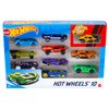 Hot Wheels Toy Cars & Trucks 10-Pack, Set of 10 1:64 Scale Vehicles, Includes Race Cars, Semi, Rescue or Construction Trucks (Styles May Vary)