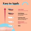 Beetles Nail Art Foil Glue Gel for Foil Stickers Nail Glue Transfer Tips Star Glues Nail Art Manicure DIY LED Lamp Required Soak Off 15ML 2 Bottle