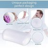 Urhelper SPA Bath Pillow Non-Slip Bathtub Headrest Medium Soft Waterproof Bath Pillows with Suction Cups Easy to Clean Bathroom Accessories 10.2in X 5.1in X 2.7in