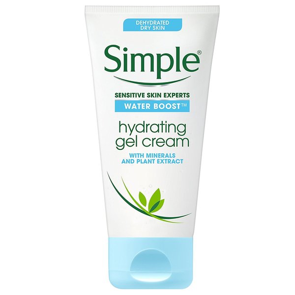 Simple Water Boost Hydrating Gel Cream, Face Moisturizer, 1.7 oz