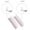 Kenzie Beauty Premade Fans Eyelash Extension 10D 0.07 C Curl Russian Volume Lash Extensions 8mm