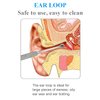 Ear Wax Removal Kit - Ear Q Tip Pick Curette Cleaning Reusable Earwax Cleaner Remover Medical Grade Stainless Steel Tool by Krisp Beauty