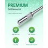 80Pcs Small Sanding Bands for Nail Drill, 80 Fine Grit Nail File Sanding Bands for Acrylic Nail Gel Polishing, Nail Sanding Bands 3.1mm Mandrel Drill Bit for Nail Shaping Salon Nail Art, Green