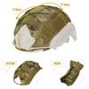 OneTigris Helmet Cover, Tactical Fast Helmet Cloth for Ops-Core Fast PJ Helmet in Size M/L, OneTigris PJ Airsoft Helmet in Size M/L(Without Helmet)